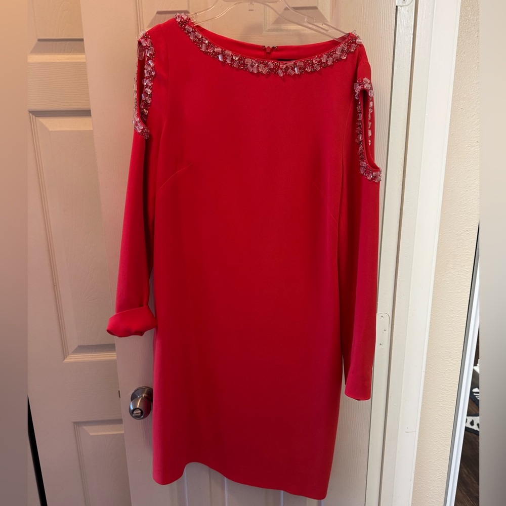 ✨EUC Worth Orange Shift Dress, Size 12✨